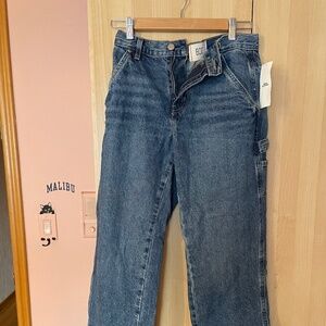 UO straight leg cargo jeans size 26